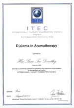 ITEC - Diploma In Aroma Therapy